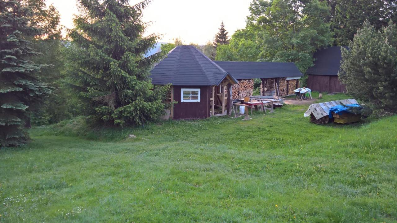 Chata V Srdci Krkonos Villa Kořenov Esterno foto